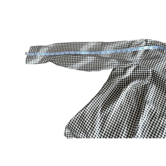 Talbots Women Plaid Collared Wrinkle Resistant Button Up Blouse‎ Shirt Size 18W - Picture 12 of 13